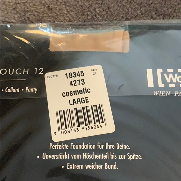 New Wolford Magic Touch 12 Tights - Cosmetic Lrg. - Picture 3 of 3